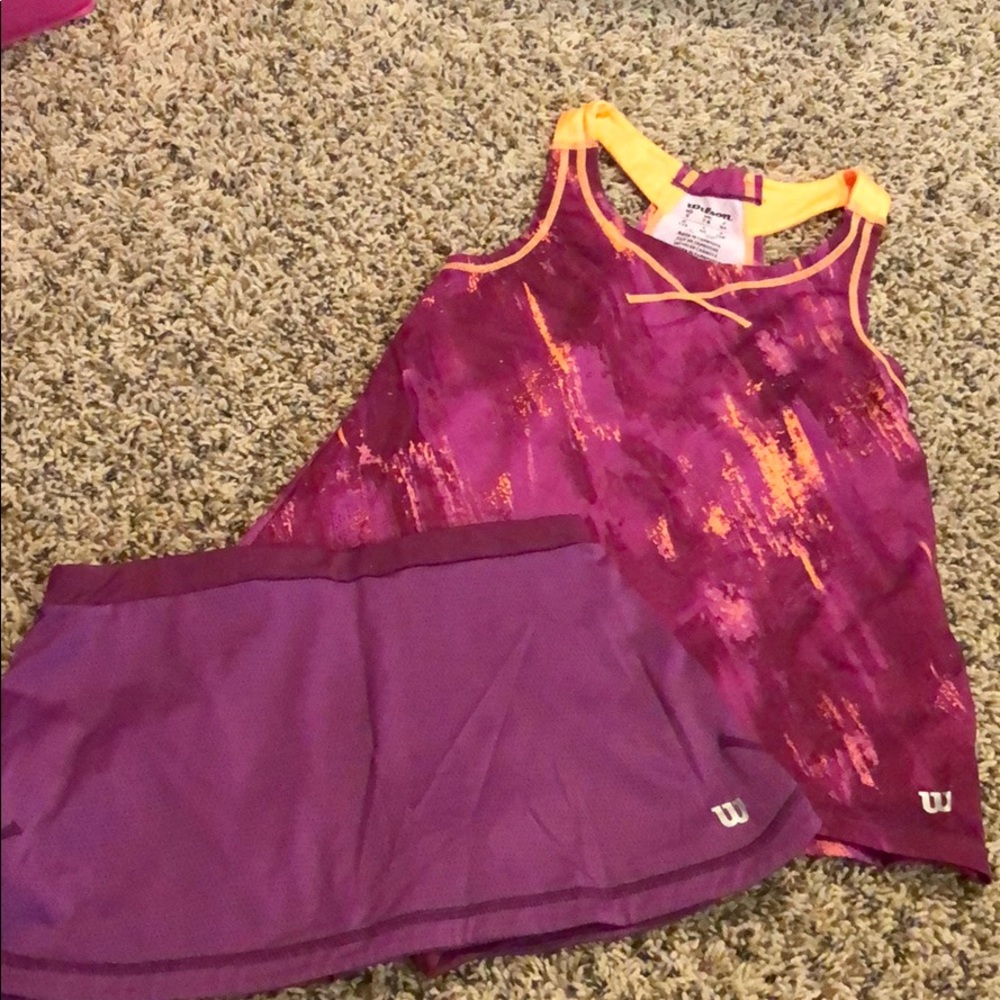 Girls tennis outfit